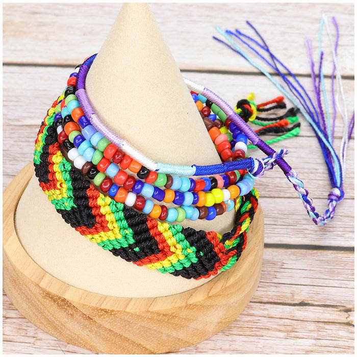 Wholesale graduation season hand-woven bracelet set of 5 pieces JDC-AS-Yiye01