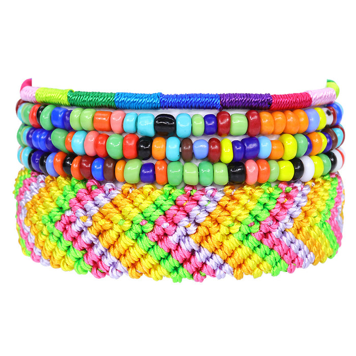 Wholesale graduation season hand-woven bracelet set of 5 pieces JDC-AS-Yiye01