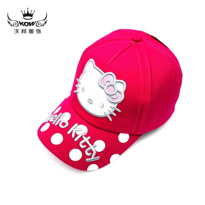 Wholesale cute cartoon cat baseball cap children's cap JDC-FH-WuoB001