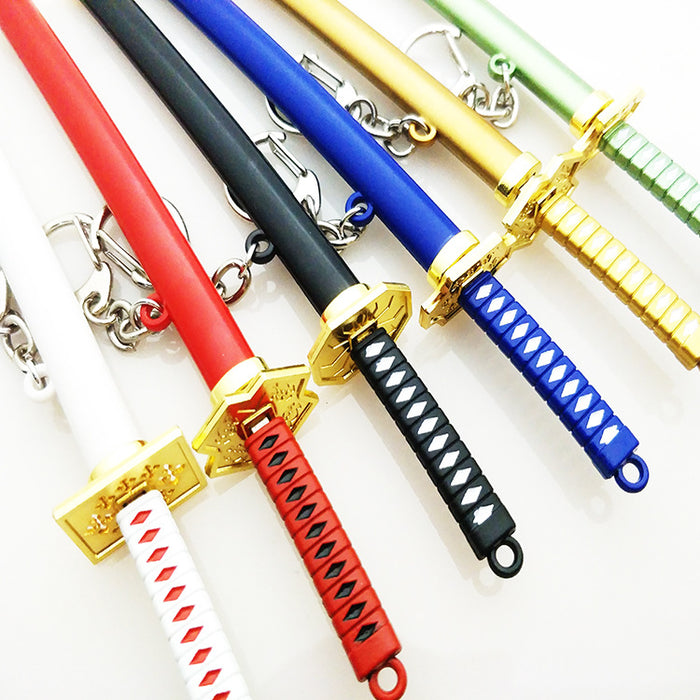 Wholesale Sheath Weapon Model Keychain Japanese Katana (M) JDC-KC-MShan001