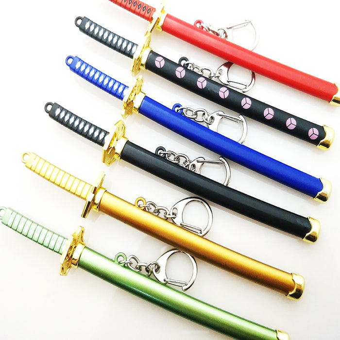 Wholesale Sheath Weapon Model Keychain Japanese Katana (M) JDC-KC-MShan001