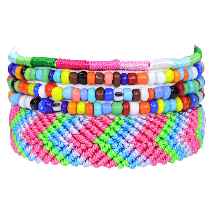 Wholesale graduation season hand-woven bracelet set of 5 pieces JDC-AS-Yiye01