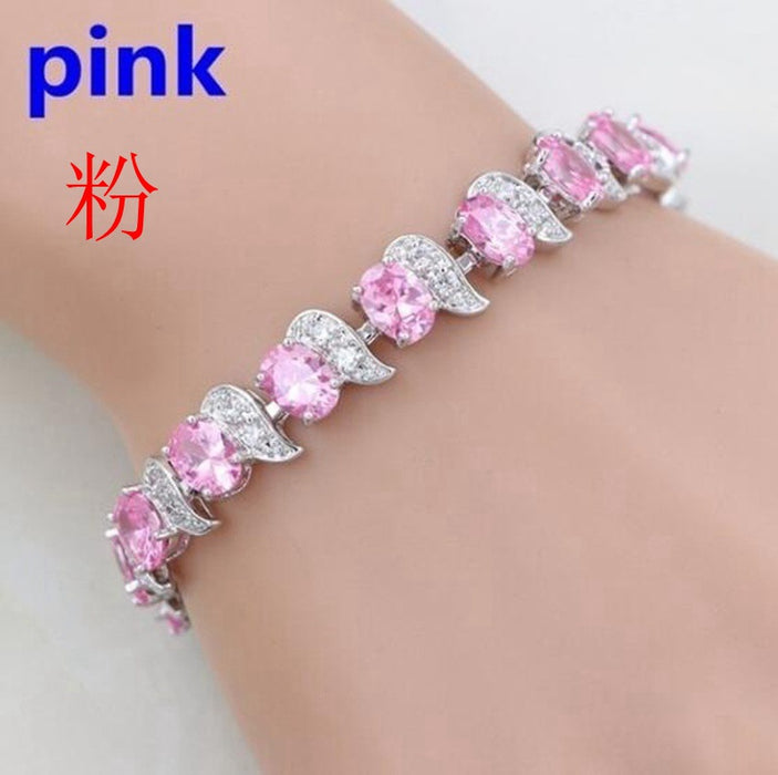 Wholesale Zircon Alloy Bracelet JDC-BT-PuH001