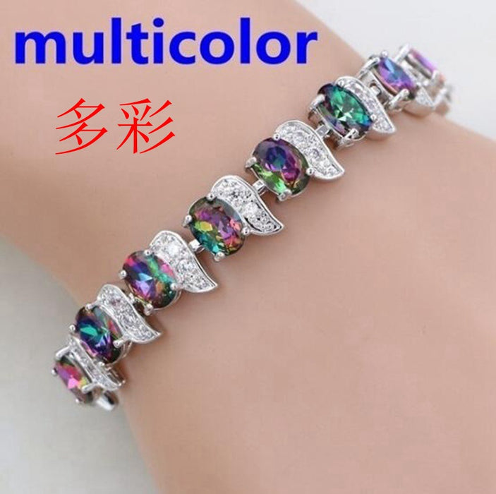 Wholesale Zircon Alloy Bracelet JDC-BT-PuH001