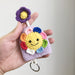 Jewelry WholesaleWholesale seven color flower hand knitted key bag MOQ≥3 JDC-KC-BDXY002 Keychains 布袋香语 %variant_option1% %variant_option2% %variant_option3%  Factory Price JoyasDeChina Joyas De China