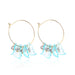 Jewelry WholesaleWholesale petal flower tassel alloy earrings JDC-ES-ManY012 Earrings 满溢 %variant_option1% %variant_option2% %variant_option3%  Factory Price JoyasDeChina Joyas De China