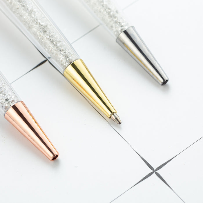 Wholesale Crystal Broken Diamond Metal Ballpoint Pen MOQ≥2 JDC-BP-Huah059