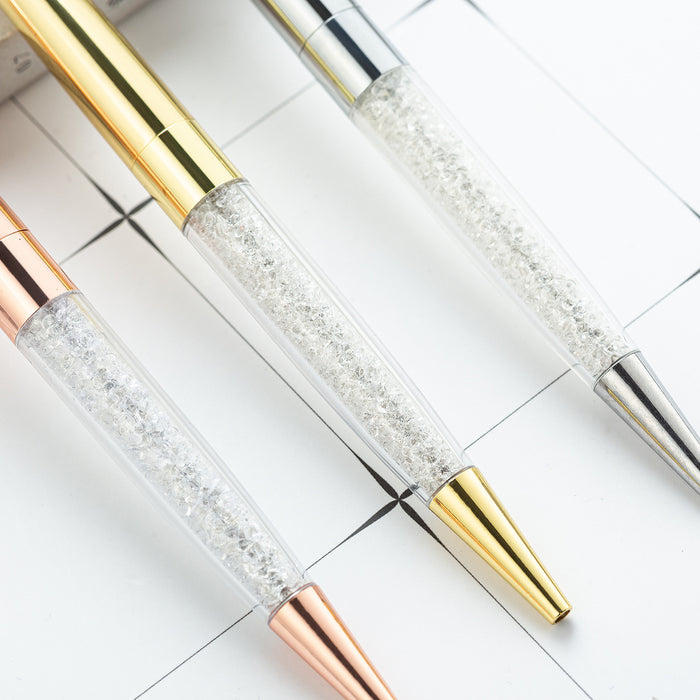 Wholesale Crystal Broken Diamond Metal Ballpoint Pen MOQ≥2 JDC-BP-Huah059