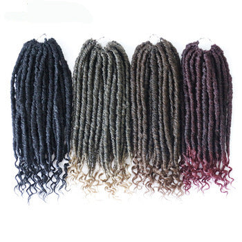 Wholesale Wigs High temperature silk can not be ironed African dirty braids Goddess Faux LocsMOQ≥3 JDC-WS-FNY009