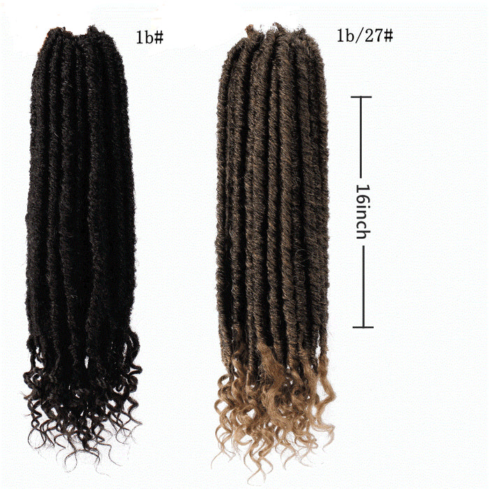 Wholesale Wigs High temperature silk can not be ironed African dirty braids Goddess Faux LocsMOQ≥3 JDC-WS-FNY009