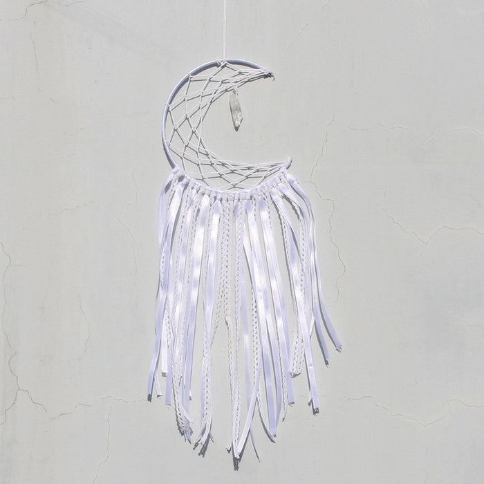 Wholesale Multi-Style White Tassel Dreamcatcher MOQ≥2 JDC-DC-RXin014