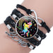 Jewelry WholesaleWholesale children's cartoon time gem hand woven multi-layer Bracelet JDC-BT-ningh003 Bracelet 柠和 %variant_option1% %variant_option2% %variant_option3%  Factory Price JoyasDeChina Joyas De China