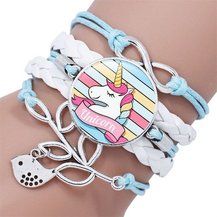 Jewelry WholesaleWholesale children's cartoon time gem hand woven multi-layer Bracelet JDC-BT-ningh003 Bracelet 柠和 %variant_option1% %variant_option2% %variant_option3%  Factory Price JoyasDeChina Joyas De China