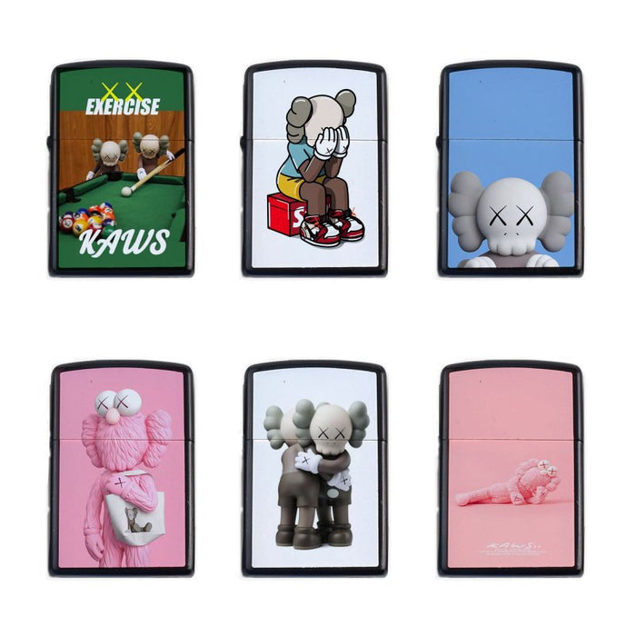 Wholesale Lighter Shell Metal Cute Cartoon Pattern MOQ≥2  (F) JDC-LC-WKu005