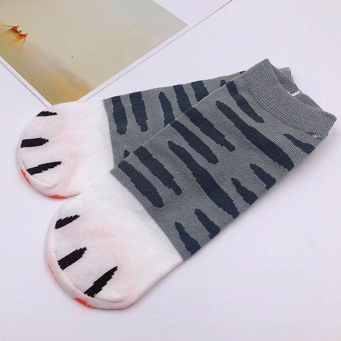 Wholesale socks fabric spring and summer shallow mouth socks retro socks thin section JDC-SK-JSD007