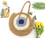 Jewelry WholesaleWholesale paper rope crochet color large disc braided shoulder tote bag JDC-HB-Feif001 Handbags 非凡 %variant_option1% %variant_option2% %variant_option3%  Factory Price JoyasDeChina Joyas De China