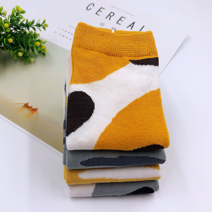 Wholesale socks fabric spring and summer shallow mouth socks retro socks thin section JDC-SK-JSD007