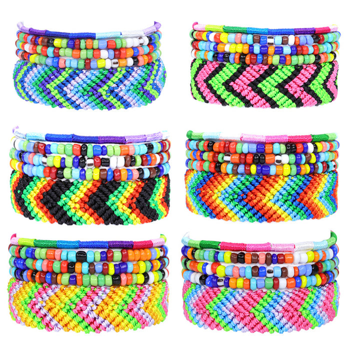 Wholesale graduation season hand-woven bracelet set of 5 pieces JDC-AS-Yiye01