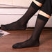 Jewelry WholesaleWholesale formal business workplace men's tall striped silk JDC-SK-ShuM002 Sock 舒棉 %variant_option1% %variant_option2% %variant_option3%  Factory Price JoyasDeChina Joyas De China