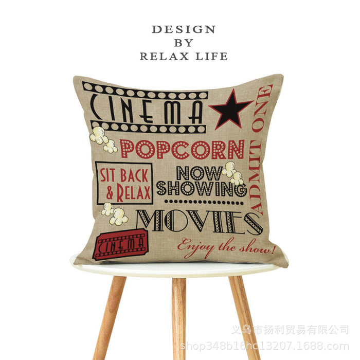 Jewelry WholesaleWholesale Stamp Letters Movie Collection Linen Pillowcase MOQ≥3 JDC-PW-Yangli007 Pillowcase JoyasDeChina Wholesale Jewelry %variant_option1% %variant_option2% %variant_option3%  Factory Price JoyasDeChina Joyas De China