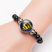 Jewelry WholesaleWholesale best super dad pattern black bead bracelet JDC-BT-NH016 Bracelet 柠和 %variant_option1% %variant_option2% %variant_option3%  Factory Price JoyasDeChina Joyas De China