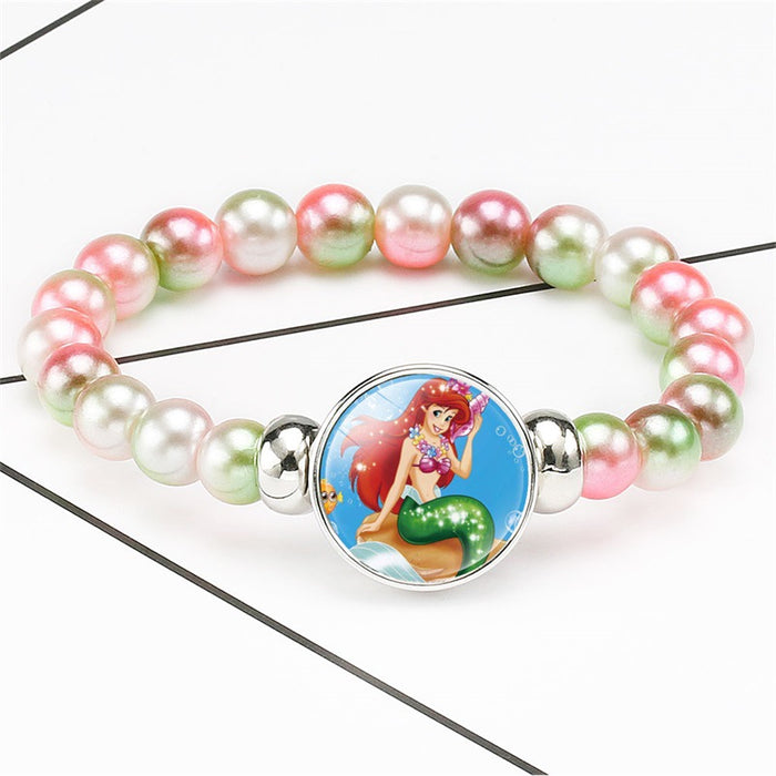 Jewelry WholesaleWholesale Peripheral Little Mermaid Ariel Children's Bracelet JDC-BT-NH004 Bracelet 柠和 %variant_option1% %variant_option2% %variant_option3%  Factory Price JoyasDeChina Joyas De China