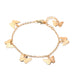 Jewelry WholesaleWholesale single layer butterfly alloy bracelet JDC-BT-NZ038 Bracelet 奈珠 %variant_option1% %variant_option2% %variant_option3%  Factory Price JoyasDeChina Joyas De China