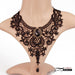 Jewelry WholesaleWholesale vintage black lace necklace JDC-NE-FYi003 Necklaces 丰翼 %variant_option1% %variant_option2% %variant_option3%  Factory Price JoyasDeChina Joyas De China