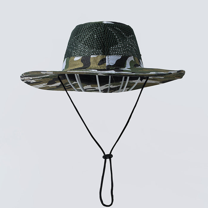 Jewelry WholesaleWholesale Outdoor Hiking Hat Polyester Camouflage Sun Cap JDC-FH-Muxia017 Fashionhat 沐夏 %variant_option1% %variant_option2% %variant_option3%  Factory Price JoyasDeChina Joyas De China