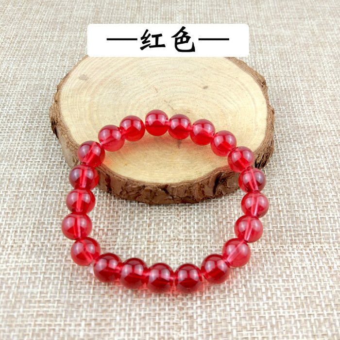 Wholesale Imitation Agate Glass Bracelet MOQ≥2 JDC-BT-RunQ001