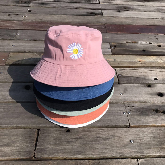 Jewelry WholesaleWholesale daisy fisherman outdoor visor JDC-FH-Hanc004 Fashion hat 涵承 %variant_option1% %variant_option2% %variant_option3%  Factory Price JoyasDeChina Joyas De China