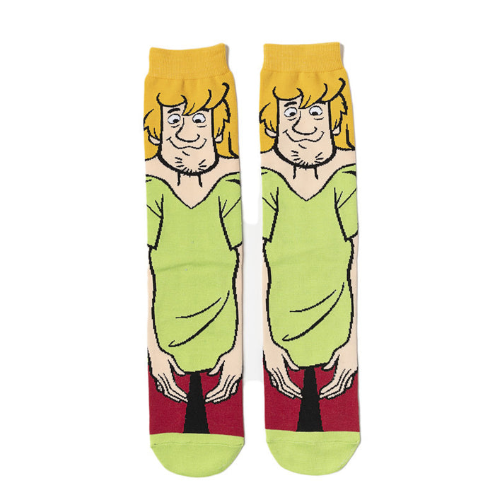 Wholesale socks fabric cartoon character skateboard socks trend (M) JDC-SK-HuiHe011