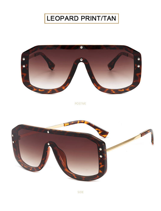 Wholesale Metal Half Frame Women Letter F Watermark Sunglasses JDC-SG-YinB009