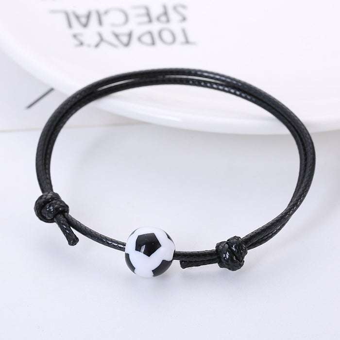 Wholesale Basketball Football Bracelet Wild Ball Beaded Bracelet JDC-BT-ZWY001