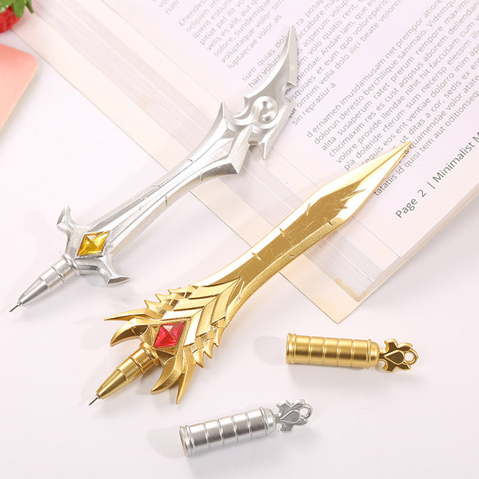 Wholesale Ballpoint Pen Plastic Creative Retro Weapon Gel Pen JDC-BP-Liuj030