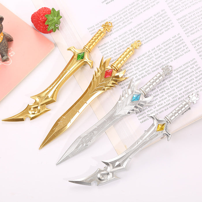 Wholesale Ballpoint Pen Plastic Creative Retro Weapon Gel Pen JDC-BP-Liuj030