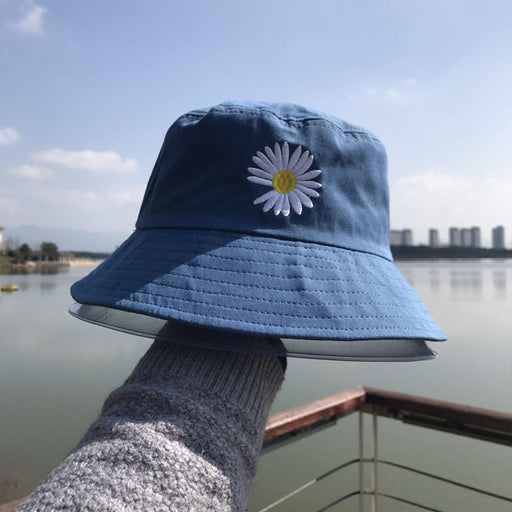 Jewelry WholesaleWholesale daisy fisherman outdoor visor JDC-FH-Hanc004 Fashion hat 涵承 %variant_option1% %variant_option2% %variant_option3%  Factory Price JoyasDeChina Joyas De China