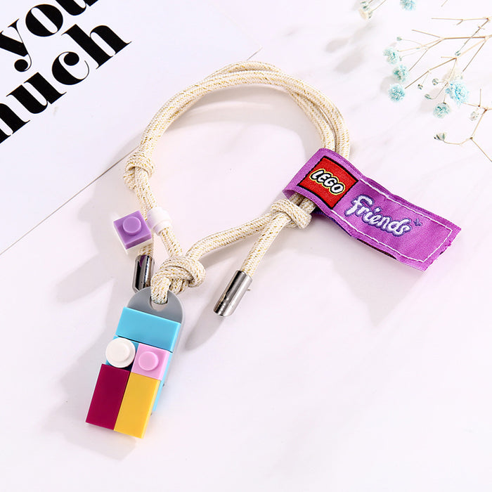 Wholesale Friends Building Blocks Bracelet Couples JDC-BT-ZiR014