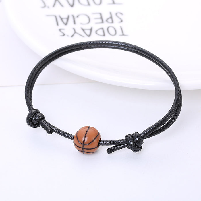 Wholesale Basketball Football Bracelet Wild Ball Beaded Bracelet JDC-BT-ZWY001