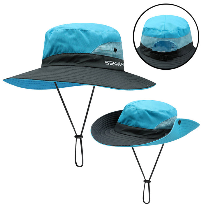 Wholesale travel folding sun hat summer sun hat JDC-FH-SenW005