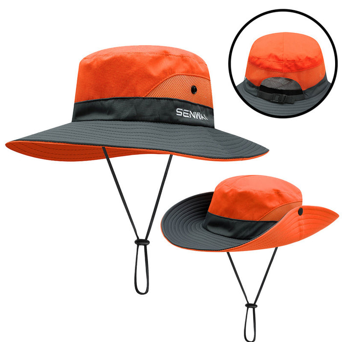 Wholesale travel folding sun hat summer sun hat JDC-FH-SenW005