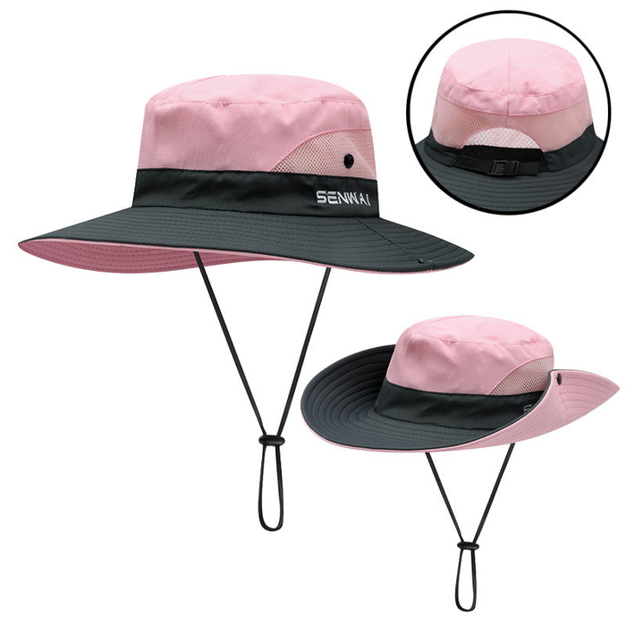 Wholesale travel folding sun hat summer sun hat JDC-FH-SenW005