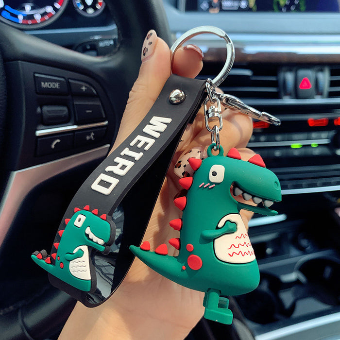 Jewelry WholesaleWholesale creative cute dinosaur cartoon keychain pendant JDC-KC-Yaoyun011 Keychains 瑶韵 %variant_option1% %variant_option2% %variant_option3%  Factory Price JoyasDeChina Joyas De China