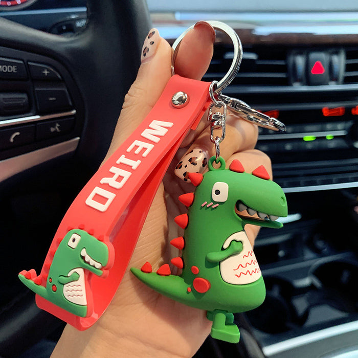 Jewelry WholesaleWholesale creative cute dinosaur cartoon keychain pendant JDC-KC-Yaoyun011 Keychains 瑶韵 %variant_option1% %variant_option2% %variant_option3%  Factory Price JoyasDeChina Joyas De China