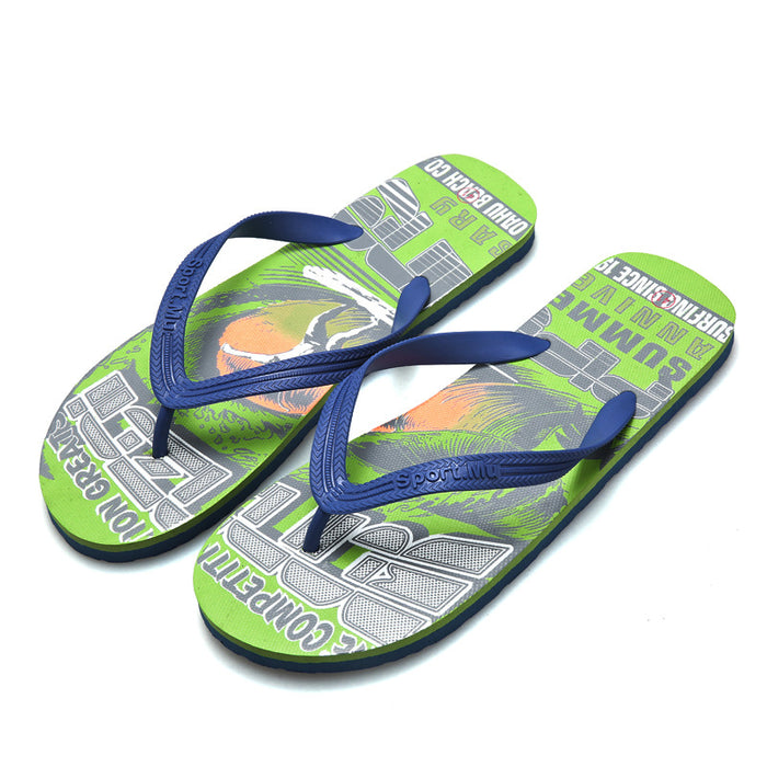 Jewelry WholesaleWholesale plastic PE summer beach men's flip flops JDC-SP-MuS003 Slippers 木氏 %variant_option1% %variant_option2% %variant_option3%  Factory Price JoyasDeChina Joyas De China