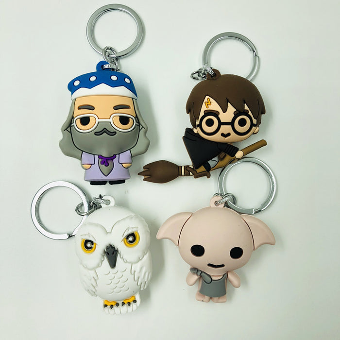 Wholesale keychain PVC keychain pendant MOQ≥5 (M) JDC-KC-ZhuiY004