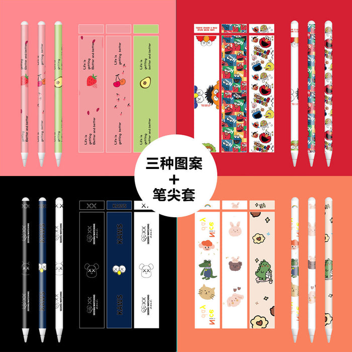 Wholesale Cartoon Apple Pencil Sticker (M) MOQ≥2 JDC-ST-DCS001