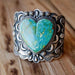 Jewelry WholesaleWholesale Green Heart Vintage Metal Ring JDC-RS-QiK005 Rings 七可 %variant_option1% %variant_option2% %variant_option3%  Factory Price JoyasDeChina Joyas De China