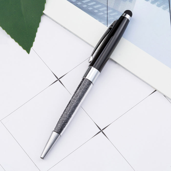 Wholesale Diamond Metal Pen Handwriting Capacitive Ballpoint Pen JDC-BP-Huah035