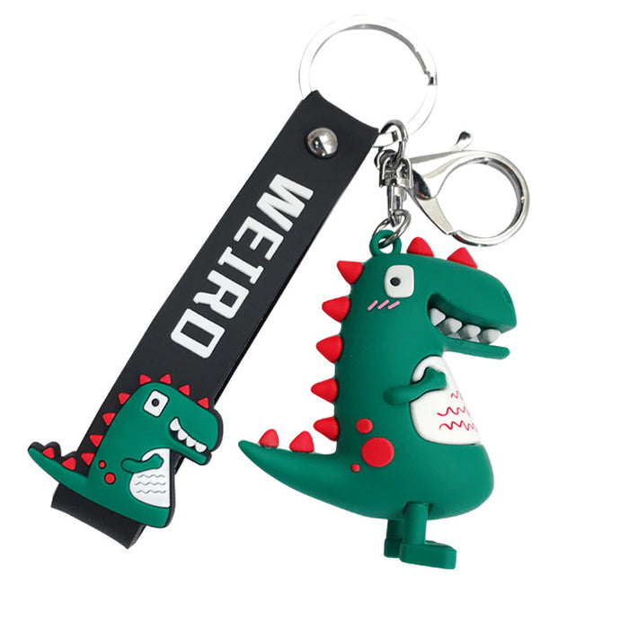 Jewelry WholesaleWholesale creative cute dinosaur cartoon keychain pendant JDC-KC-Yaoyun011 Keychains 瑶韵 %variant_option1% %variant_option2% %variant_option3%  Factory Price JoyasDeChina Joyas De China